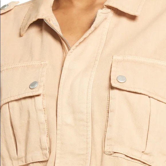 BlankNYC twill utility jacket SM - Picture 5 of 16